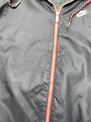 Black Nike Bomber Jacket Men's Large Northern Pole Vintage Wholesale 