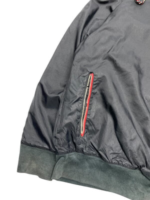 Black Nike Bomber Jacket Men's Large Northern Pole Vintage Wholesale 