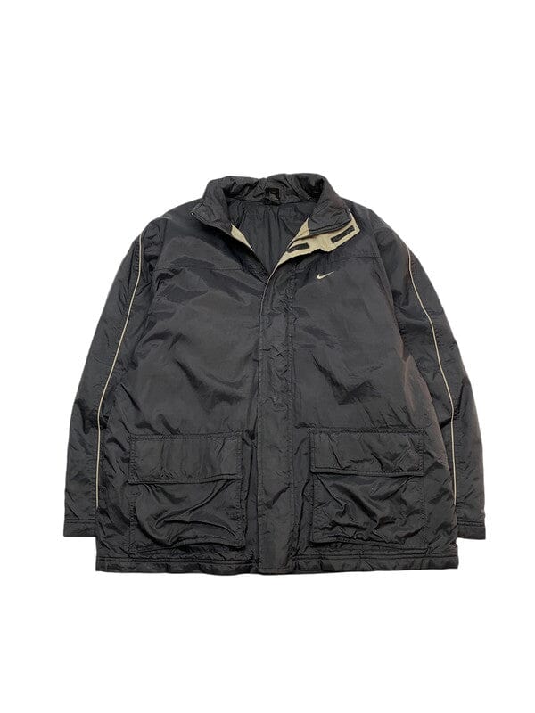 Black Nike Padded Jacket Men's XL Northern Pole Vintage Wholesale 