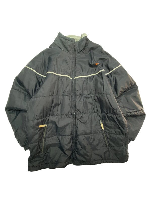 Black Nike Puffer Jacket Men's XL Northern Pole Vintage Wholesale 