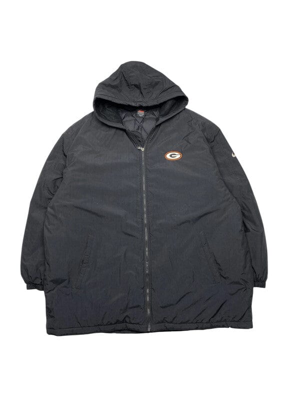 Black Nike Puffer Jacket Men's XXL Northern Pole Vintage Wholesale 