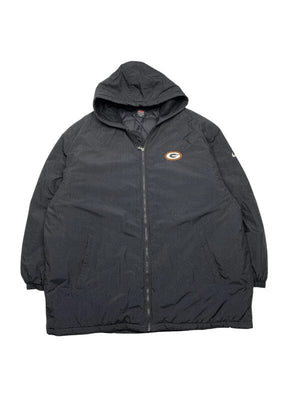 Black Nike Puffer Jacket Men's XXL Northern Pole Vintage Wholesale 