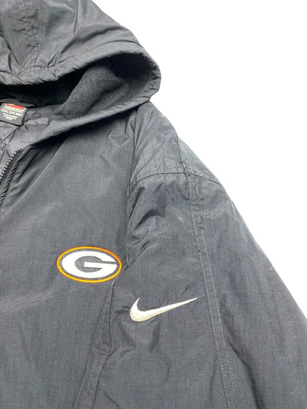 Black Nike Puffer Jacket Men's XXL Northern Pole Vintage Wholesale 