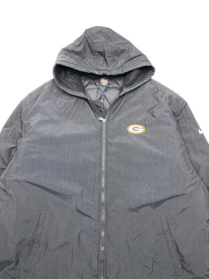 Black Nike Puffer Jacket Men's XXL Northern Pole Vintage Wholesale 