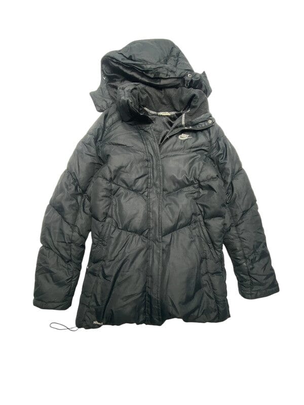 Black Nike Puffer Jacket Women's Small Northern Pole Vintage Wholesale 
