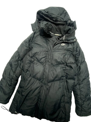 Black Nike Puffer Jacket Women's Small Northern Pole Vintage Wholesale 