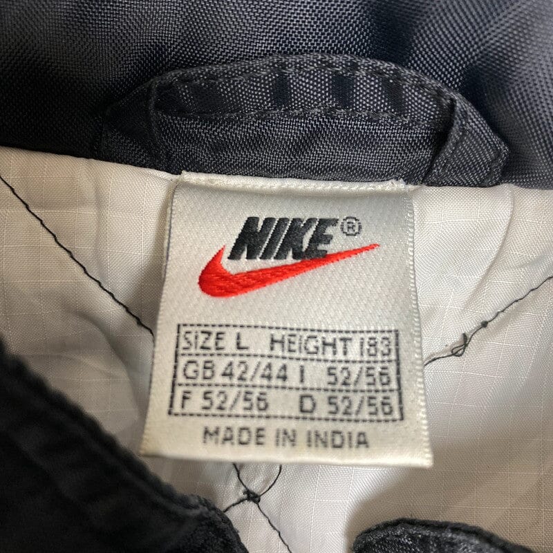 Black Nike Windbreaker Men's Large Northern Pole Vintage Wholesale 