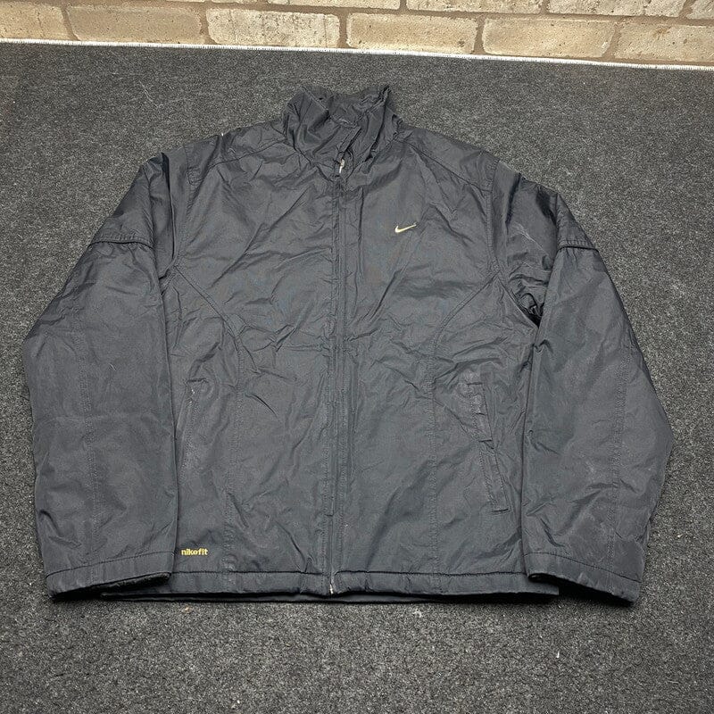 Black Nike Windbreaker Men's XL Northern Pole Vintage Wholesale 