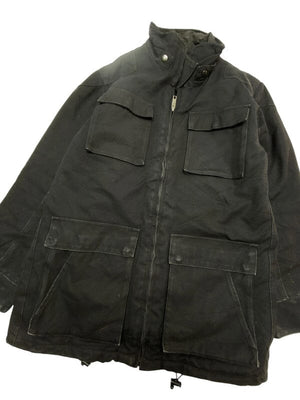 Black Parka Men's Large Northern Pole Vintage Wholesale 