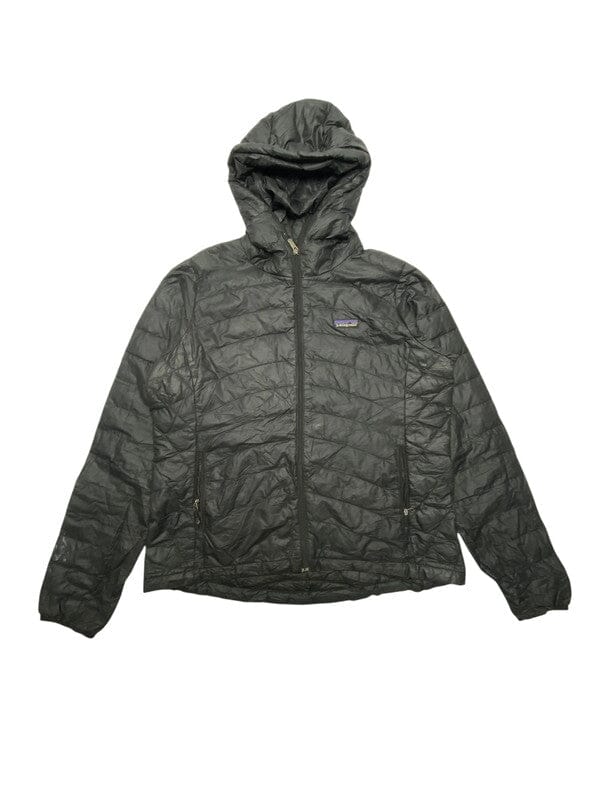 Black Patagonia Puffer Jacket Women's Large Northern Pole Vintage Wholesale 