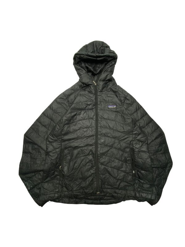 Black Patagonia Puffer Jacket Women's Large Northern Pole Vintage Wholesale 