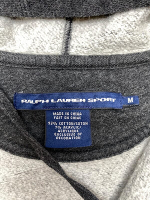 Black Ralph Lauren Sport Zip-through Hoodie Women's Medium 8 