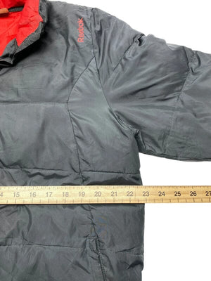Black Reebok Puffer Jacket Men's Medium Northern Pole Vintage Wholesale 