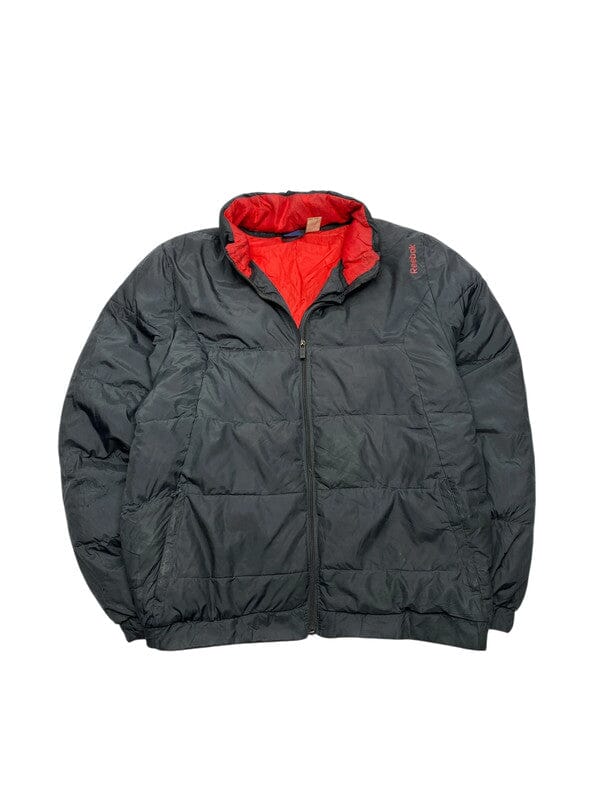 Black Reebok Puffer Jacket Men's Medium Northern Pole Vintage Wholesale 