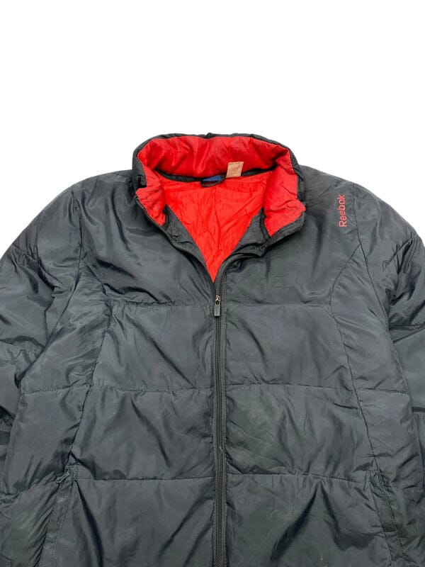 Black Reebok Puffer Jacket Men's Medium Northern Pole Vintage Wholesale 