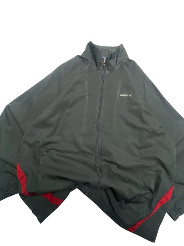 Black Reebok Track Jacket Men's Large Northern Pole Vintage Wholesale 