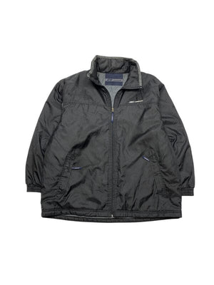 Black Reebok Windbreaker Men's Medium Northern Pole Vintage Wholesale 