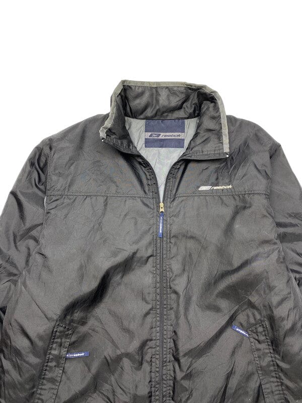 Black Reebok Windbreaker Men's Medium Northern Pole Vintage Wholesale 