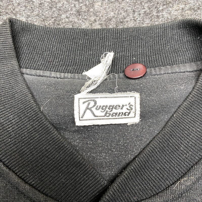 Black Rugger's Band Varsity Jacket Men's XL Northern Pole Vintage Wholesale 