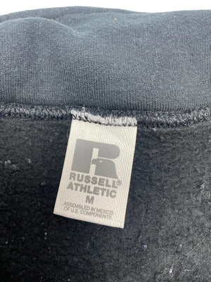Black Russell Athletic Half-zip Pullover Men's Medium Northern Pole Vintage Wholesale 
