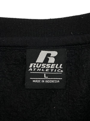 Black Russell Athletic Logo Sweatshirt Men's Large Northern Pole Vintage Wholesale 