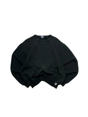 Black Russell Athletic Sweatshirt Men's Medium Northern Pole Vintage Wholesale 