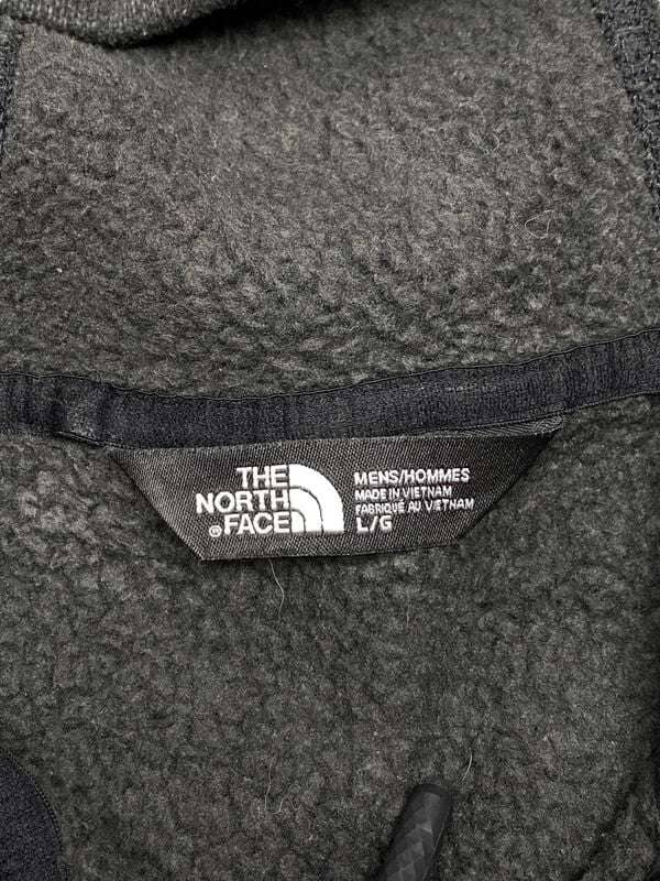 Black The North Face Fleece Jacket Men's Large Northern Pole Vintage Wholesale 