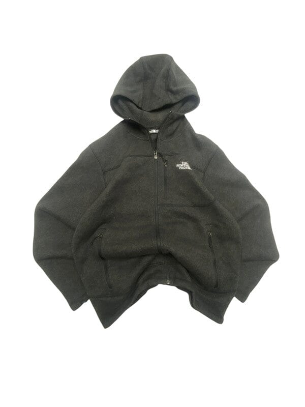 Black The North Face Fleece Jacket Men's Large Northern Pole Vintage Wholesale 