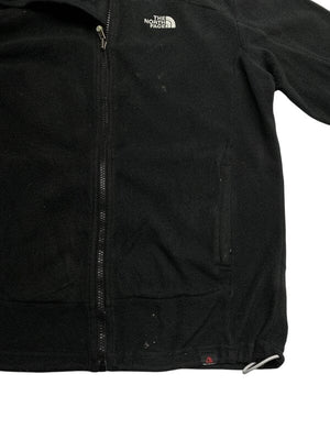 Black The North Face Fleece Jacket Men's Small Northern Pole Vintage Wholesale 