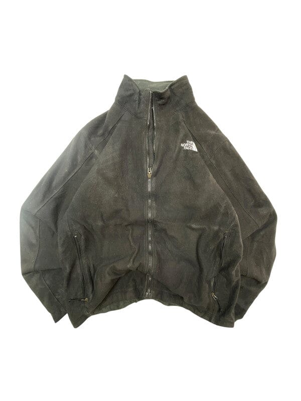 Black The North Face Fleece Jacket Men's Small Northern Pole Vintage Wholesale 