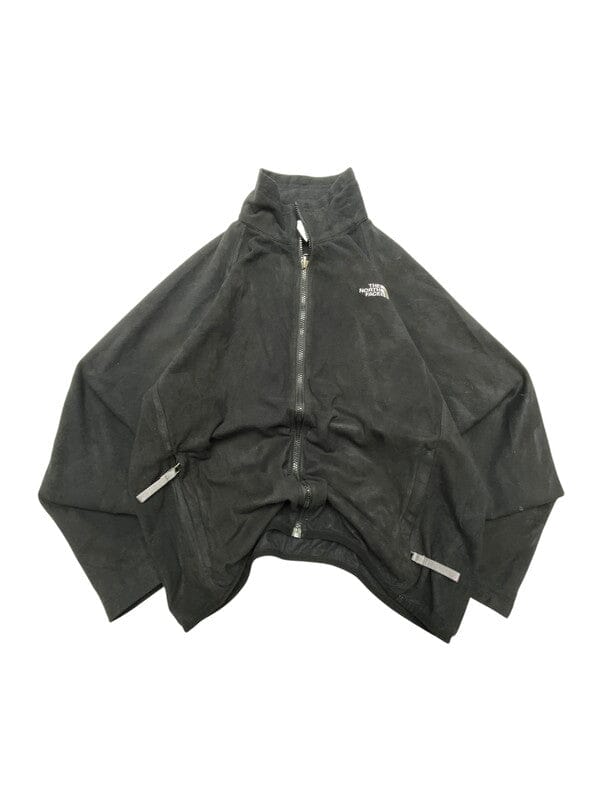 Black The North Face Fleece Jacket Women's Large Northern Pole Vintage Wholesale 