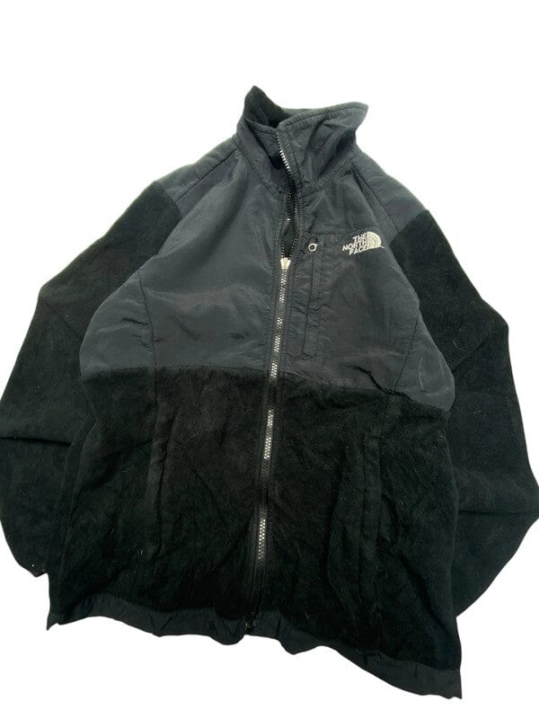 Black The North Face Fleece Jacket Women's Small Northern Pole Vintage Wholesale 