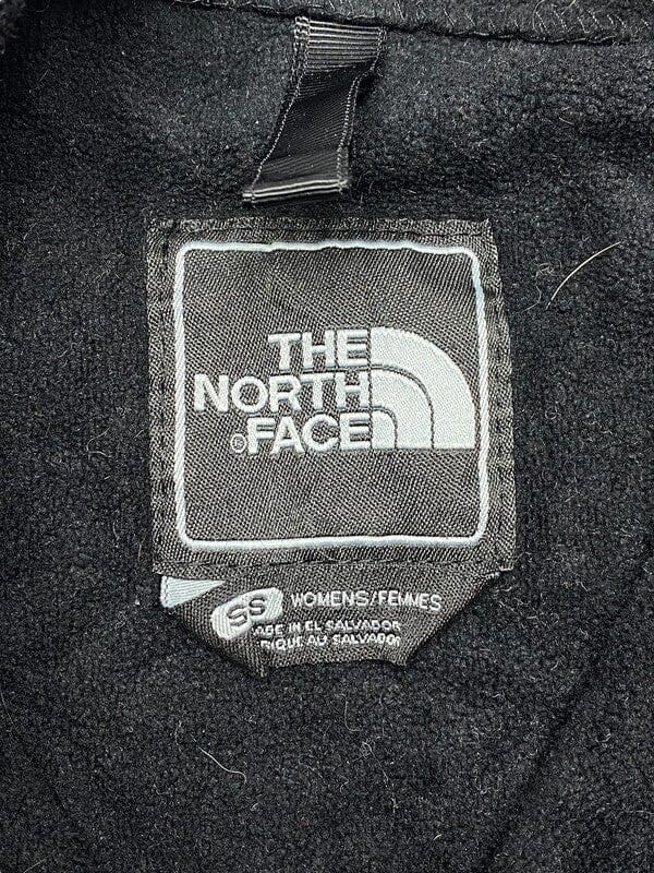 Black The North Face Fleece Jacket Women's Small Northern Pole Vintage Wholesale 
