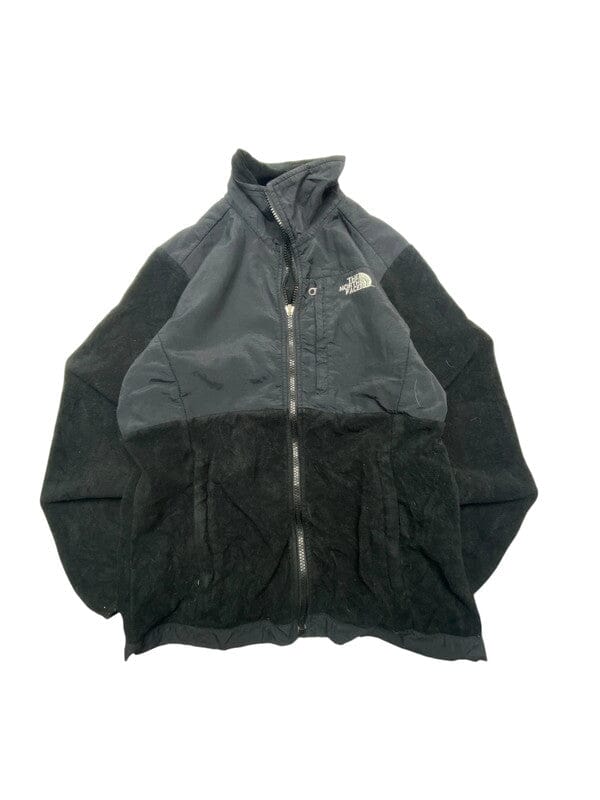 Black The North Face Fleece Jacket Women's Small Northern Pole Vintage Wholesale 