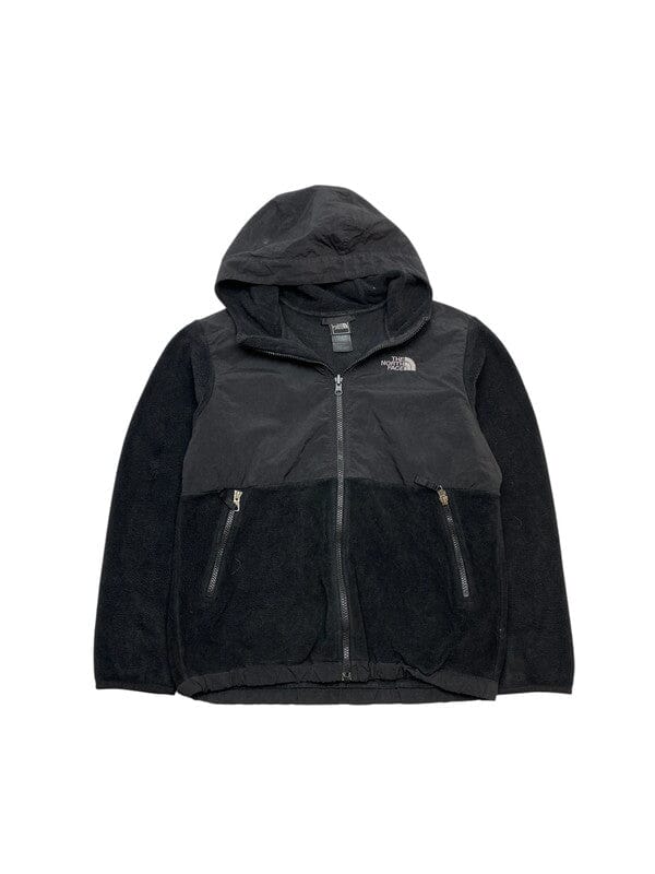 Black The North Face Fleece Jacket Youth's Large Northern Pole Vintage Wholesale 