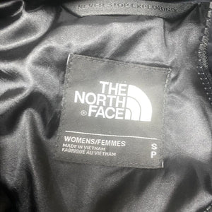 Black The North Face Long Puffer Jacket Women's Small Northern Pole Vintage Wholesale 