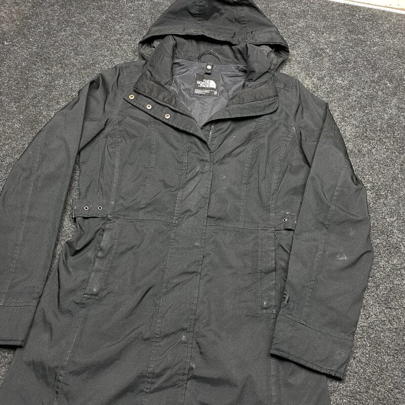 Black The North Face Parka Jacket Women's XS Northern Pole Vintage Wholesale 