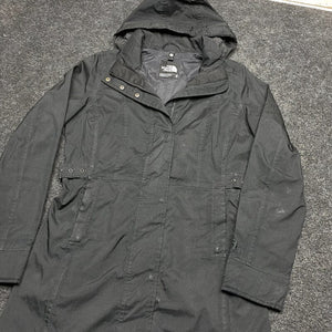 Black The North Face Parka Jacket Women's XS Northern Pole Vintage Wholesale 