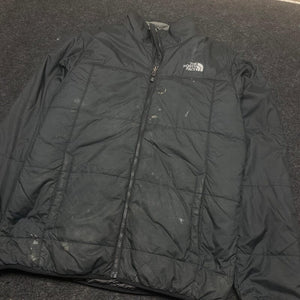 Black The North Face Puffer Jacket Men's Medium Northern Pole Vintage Wholesale 
