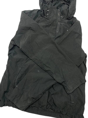 Black The North Face Raincoat Women's Large Northern Pole Vintage Wholesale 