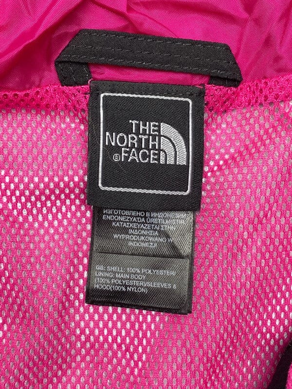 Black The North Face Windbreaker Girl's Large Northern Pole Vintage Wholesale 