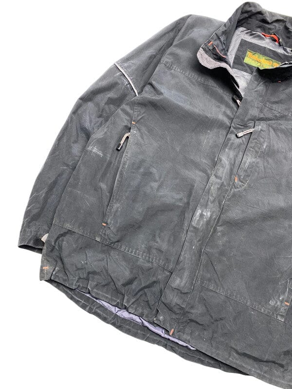 Black Timberland Workwear Jacket Men's Large Northern Pole Vintage Wholesale 