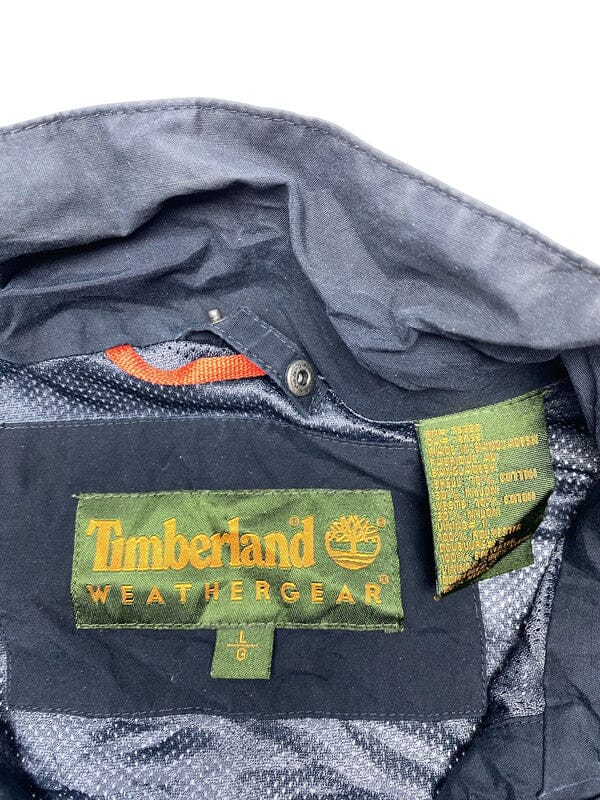 Black Timberland Workwear Jacket Men's Large Northern Pole Vintage Wholesale 