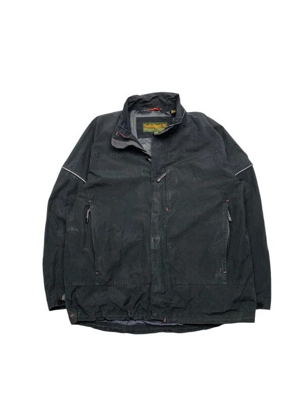 Black Timberland Workwear Jacket Men's Large Northern Pole Vintage Wholesale 