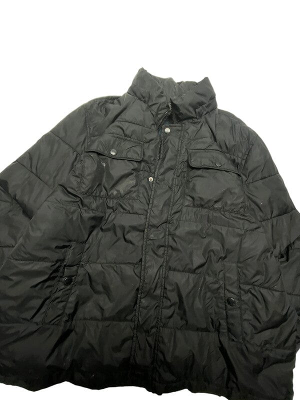 Black Tommy Hilfiger Puffer Jacket Men's XXL Northern Pole Vintage Wholesale 