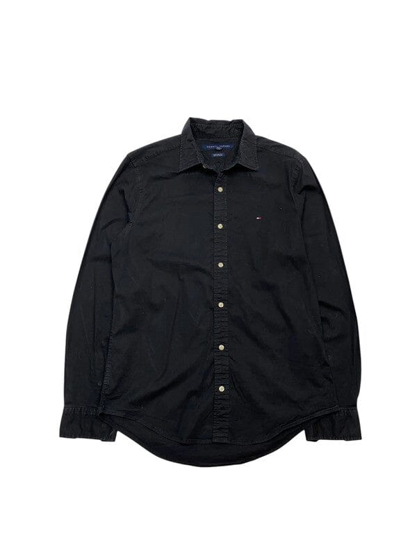 Black Tommy Hilfiger Shirt Men's Small Northern Pole Vintage Wholesale 
