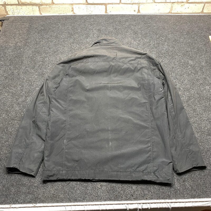 Black Tommy Hilfiger Windbreaker Men's Medium Northern Pole Vintage Wholesale 