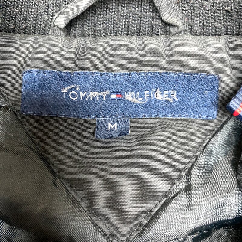 Black Tommy Hilfiger Windbreaker Men's Medium Northern Pole Vintage Wholesale 