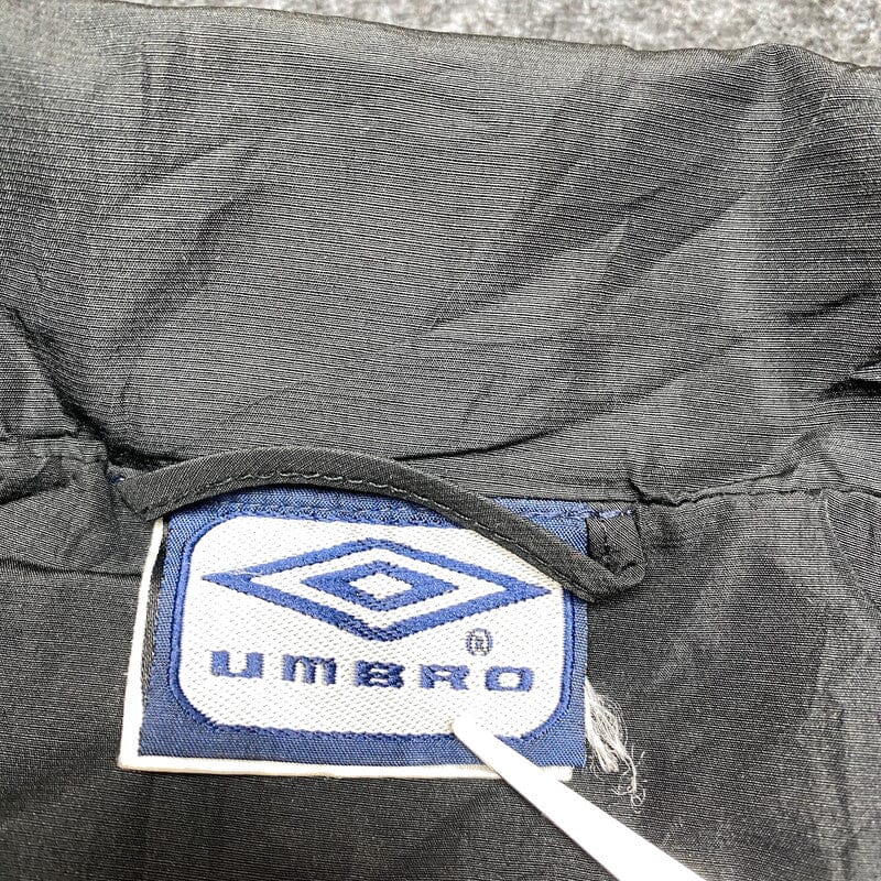 Black Umbro Windbreaker Large Northern Pole Vintage Wholesale 