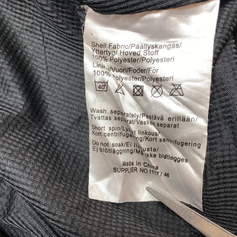 Black Umbro Windbreaker Large Northern Pole Vintage Wholesale 